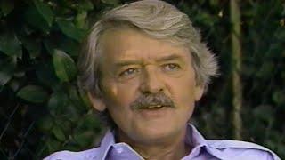 Hal Holbrook interview with wife Dixie Carter at home 1984