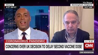 CNN Newsroom Live 24th January 2021 with Dr David Nicholl, Consultant Neurologist