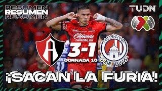 Resumen y goles | Atlas 3-1 Atl San Luis | Liga Mx - CL2025 J10 | TUDN