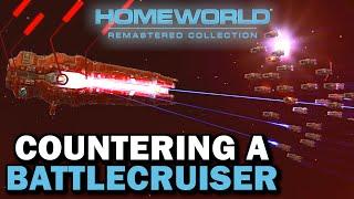 How to Win against Battlecruiser & Destroyer rush in Homeworld Remastered 1v1 multiplayer match