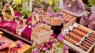 ENGAGEMENT HAMPER MAKING VIDEO/EASY TIPS/MALAYALAM/KRAFT AREA