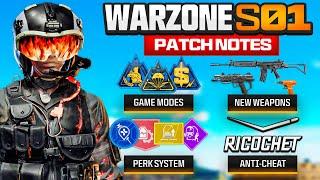 Warzone's BIGGEST Changes Yet?! Warzone Season 1 Patch Notes FULL REVIEW