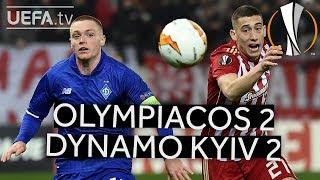 OLYMPIACOS 2-2 DYNAMO KYIV #UEL HIGHLIGHTS