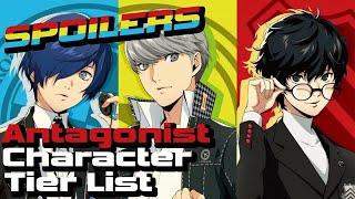 Persona 3/4/5 Antagonist Character Tier List