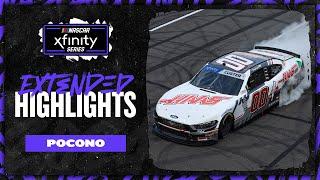 NASCAR Official Extended Highlights : NASCAR Xfinity Series from Pocono