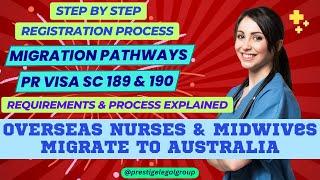 Nurse Registration Process in Australia I Outcome Based Assessment - Step By Step Guide I PR Options