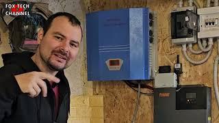 Test Generatore eolico 2kw + installazione controller 2000 pala eolica domestica 2kw