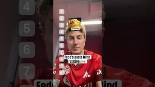 FEDE’S PASTA RANKINGS  #soccer #toronto