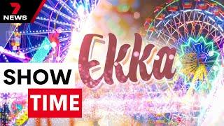 Thousands head to Showbag Pavilion for day two of the Ekka | 7NEWS