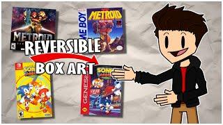 Reversible Video Game Box Art