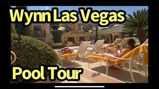 Wynn Las Vegas Pool - Walk through and Tour the entire hotel pool.