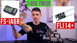 The BEST Flysky receivers for Airplane or Quadcopter, FPV Drones (that I've used) - FS-iA6B, Fli14+