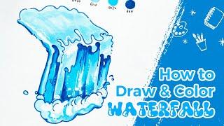 How to Draw the Waterfall?