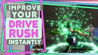 SF6: 5 Tips To INSTANTLY Improve Drive Rush Pressure! (Street Fighter 6 Drive Rush Tutorial)