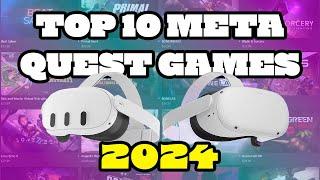 TOP 10 BEST Meta Quest 2 & 3 Games in 2024 | COOLEST OCULUS VR GAMES