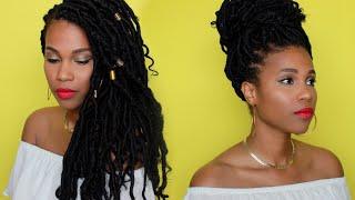 HOW TO: CROCHET FAUX LOCS ON TYPE 4 HAIR | NO CORNROWS | FREETRESS CROCHET LOCS 