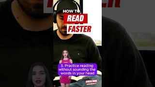 How to Read Faster in 3 Steps?