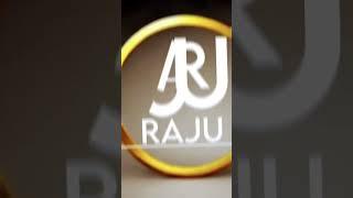 Raju name logo design #shorts #ytshorts #shortvideo #trending #viral #name #brand