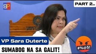 VP Sara Duterte sumab*g na sa g*lit. PART 2