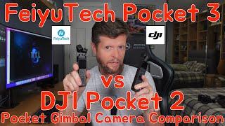 Feiyutech Pocket 3 vs DJI Pocket 2 - Pocket Gimbal Camera Comparison Test