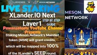 Meson Network's XLanderio Unveiled: Future of Layer1 Blockchain!  | The Ultimate Staking Guide