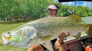 Insane Fishing for Big Barramundi