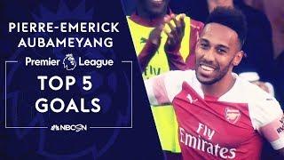 Pierre-Emerick Aubameyang's top 5 Premier League goals | NBC Sports