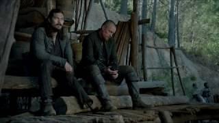 black Sails S03 E09 Flint and Silver discuss darkness