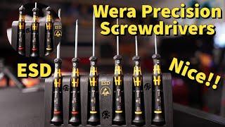 VERY NICE! Wera Kraftform Precision ESD Screwdriver Set