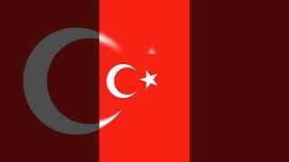 Turkic Flag Animation #animation #history #edit #turkey #turkic #flag #shorts