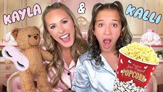 KAYLA & KALLI OFFICIAL SLEEPOVER VLOG  HOUR LONG SPECIAL