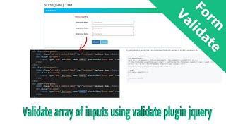 Fix using jQuery validate name the same file array