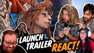 Grinding Gear Reacts to the Dawntrail Launch Trailer with @jessecox @OkaymageLIVE and @Preachgaming