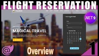 Flight Reservation System with .NET 9 Microservices: Complete Project Overview & ERD Explained! 