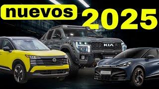 17 AUTOS que llegan a Mexico 2025