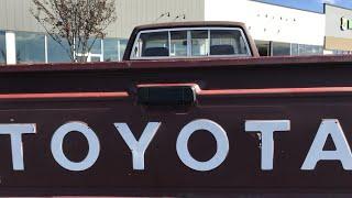 1985 Toyota Pickup Tailgate Door Handle Replacement