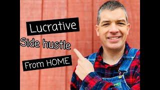 How to make money from home with this backyard side hustle!!