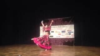 Rubaniuak Julija/ European belly dance cup 2017