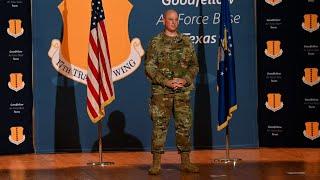 17th Training Wing Commander's Call