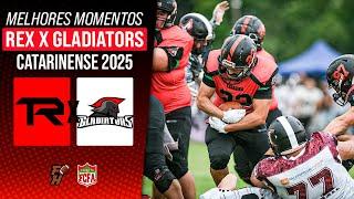 T-REX X JOINVILLE GLADIATORS | CATARINENSE 2025 | Melhores Momentos