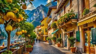 MALCESINE - THE MOST BEAUTIFUL VILLAGES OF LAKE GARDA - THE MOST BEAUTIFUL PLACES IN ITALY 4K HDR