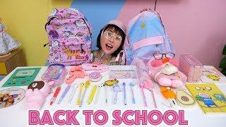 Khui Hộp Set Dụng Cụ Học Tập Back To School