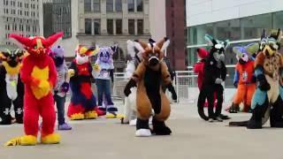 Anthrocon 2016 Dutch Angel Dragon Group Dance