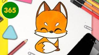 COME DISEGNARE VOLPE KAWAII - Come disegnare animali