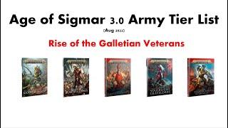 Age of Sigmar 3rd Edition Army Tier List Aug 2022