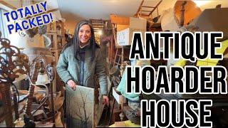 Tour An Estate Sale of a Major Antique Collector - House Hoarded - Full of Vintage Decor  #trending