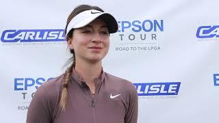 Gabriela Ruffels Third Round Interview | 2023 Carlisle Arizona Women’s Golf Classic