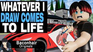 Whatever I Draw, Comes To Life | roblox brookhaven rp