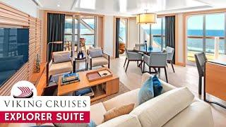 Viking Mars | Forward Explorer Suite Walkthrough Tour & Review 4K | Viking Ocean Cruises