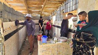 Family DIY Project: Tiling Milad and Mahin's Kitchen